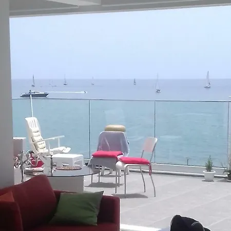Panoramic Mediterranean Blues Penthouse Apartamento *